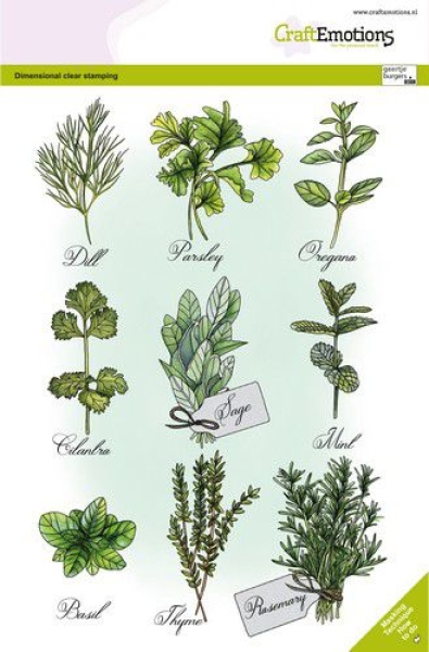 Herbs, Clearstamp - CraftEmotions
